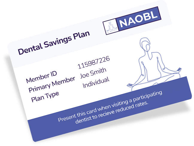 Dental Discount Plan Membership Card Mockup